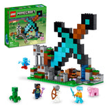 Lego LEGO Minecraft 21244 Uitvalbasis Zwaard - afbeelding 1