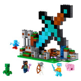 Lego LEGO Minecraft 21244 Uitvalbasis Zwaard - afbeelding 4