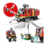 Lego city 60374 brandweerwagen - afbeelding 4