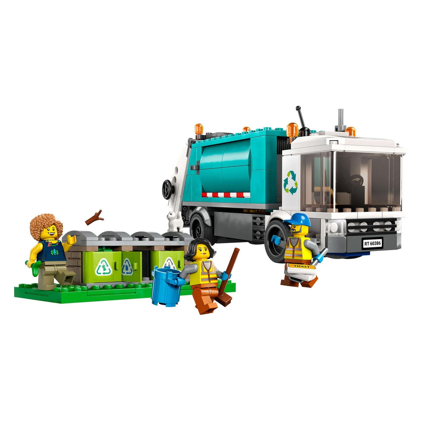 Lego City 60386 Recycle Vrachtwagen