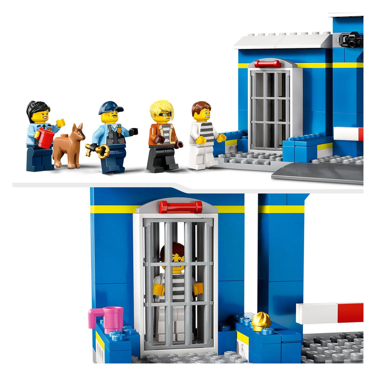 Lego LEGO City 60370 Achtervolging Politiebureau