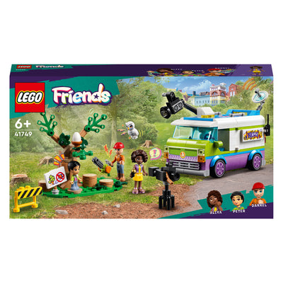 Lego friends - nieuwsbusje constructiespeelgoed (41749)