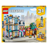 Lego creator 3-in-1 - hoofdstraat constructiespeelgoed (31141) - afbeelding 1