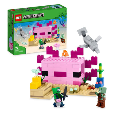 Lego LEGO Minecraft 21247 Het Axolotlhuis