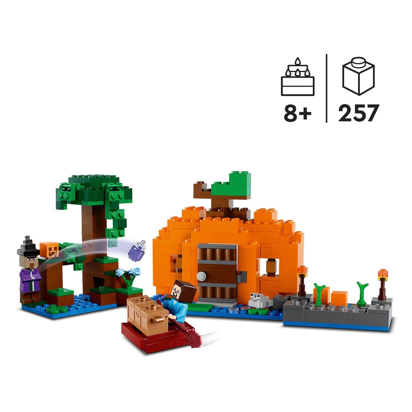 Lego Minecraft 21248 Pompoenboerderij