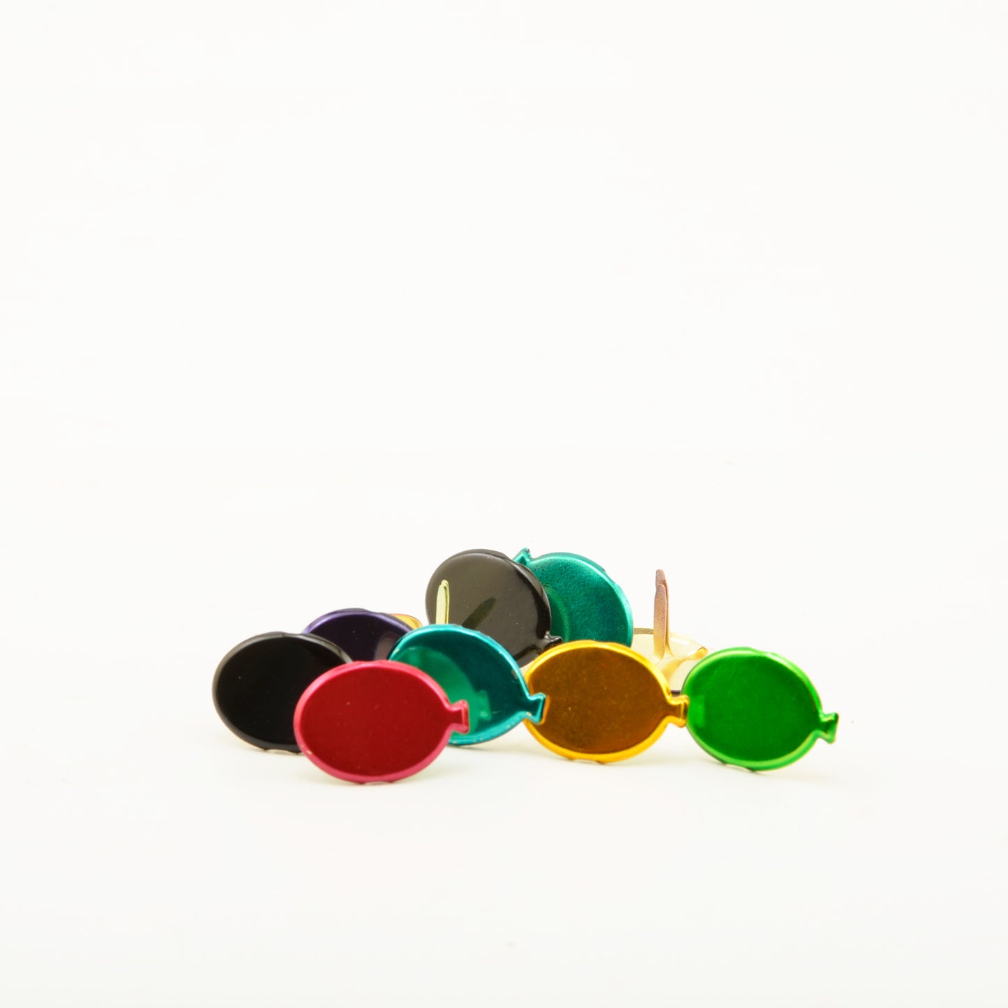 Vaessen creative • splitpennen assorti in potje 60g ballon metallic