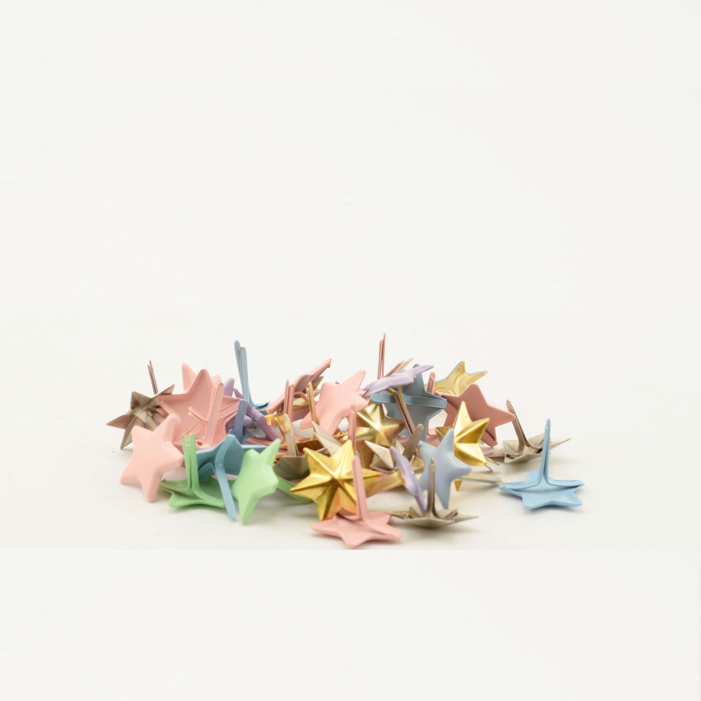 Vaessen creative • splitpennen assorti in potje 60g grote ster