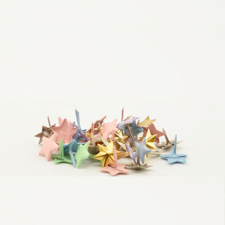 Vaessen creative • splitpennen assorti in potje 60g grote ster