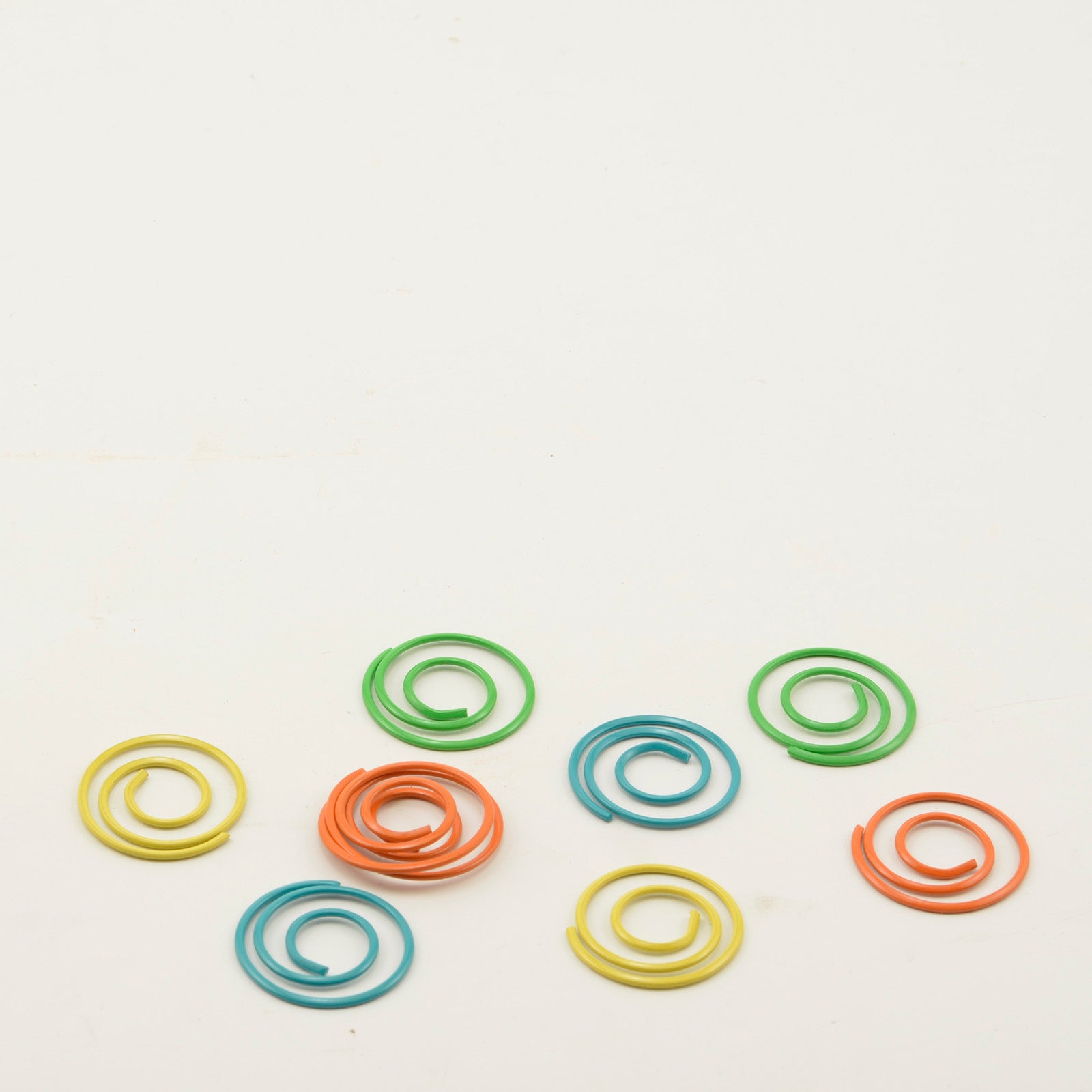 Vaessen creative • paper clips in potje 120g + -139stuks rond 22mm tropisch