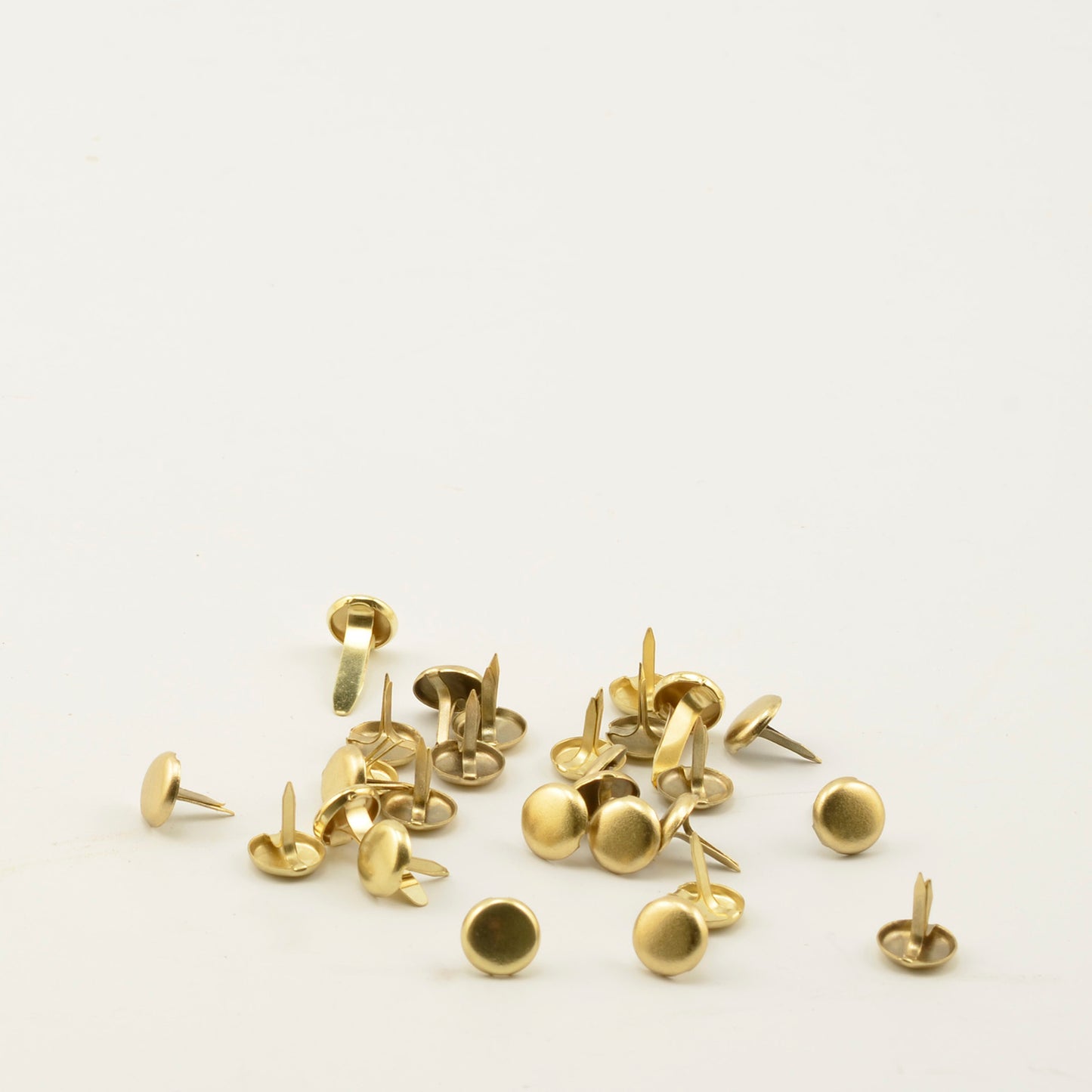 Vaessen creative • splitpennen in klein potje 25g rondje goud