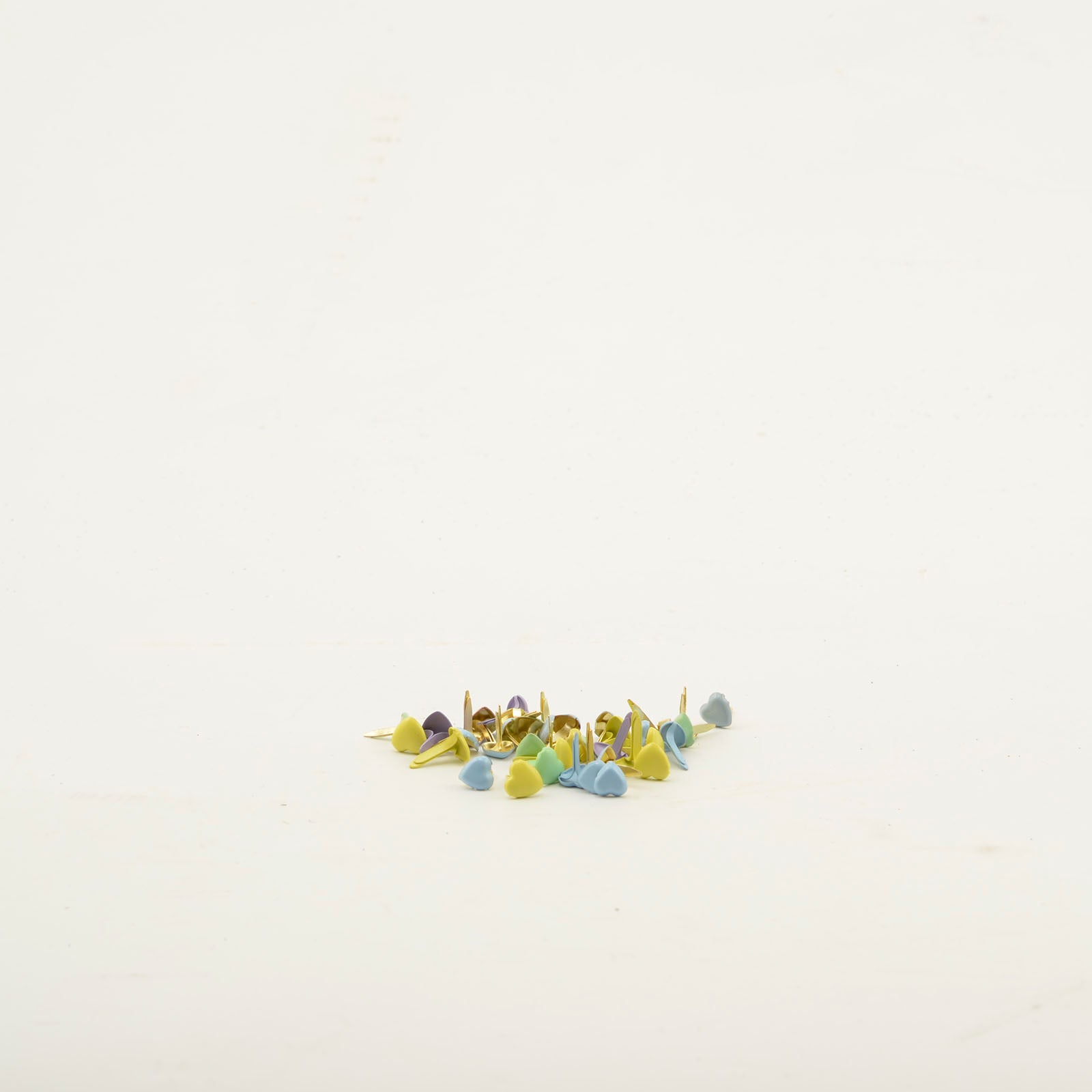 Vaessen creative • splitpennen in klein potje 50g hart pastel