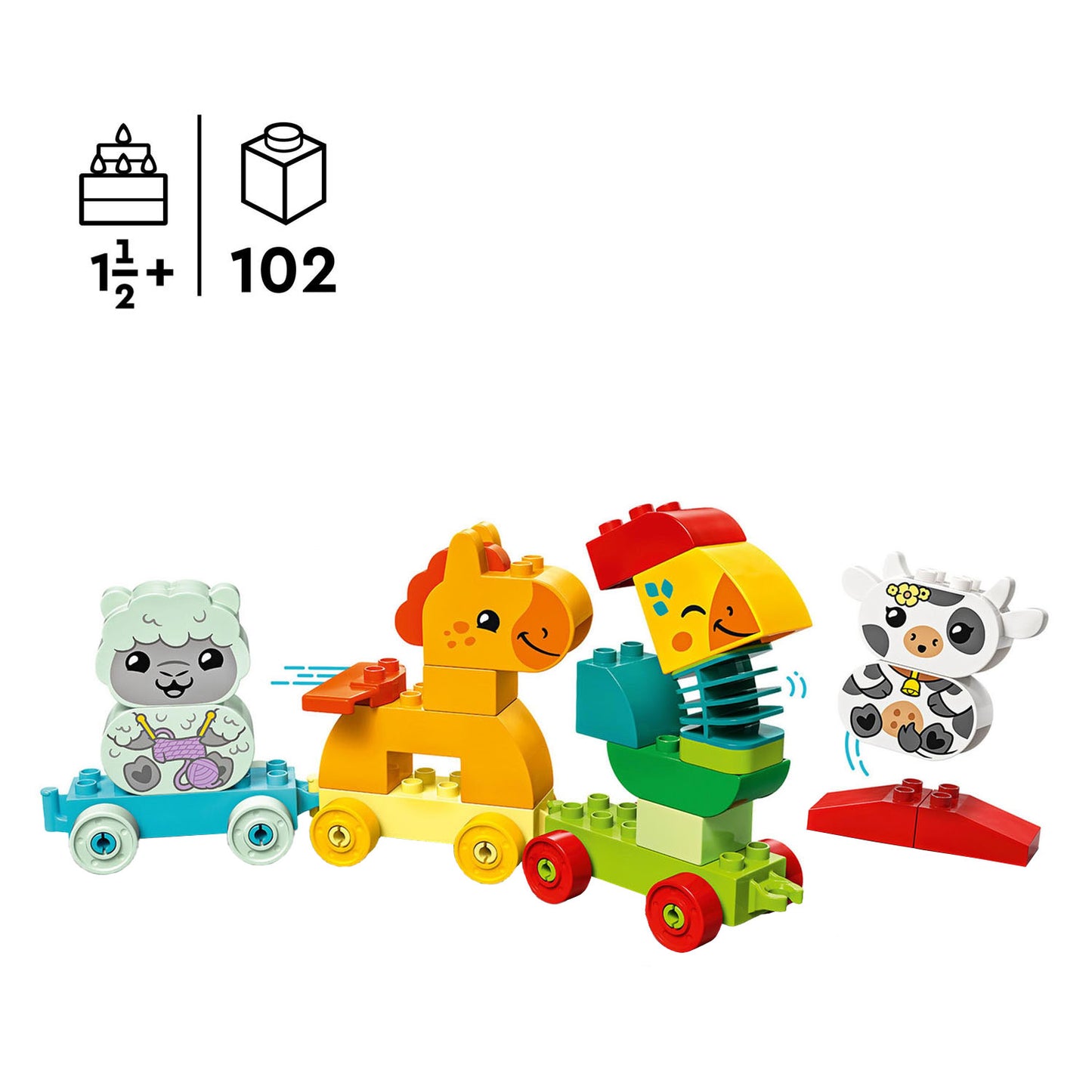Lego duplo mijn eerste dierentrein - 10412