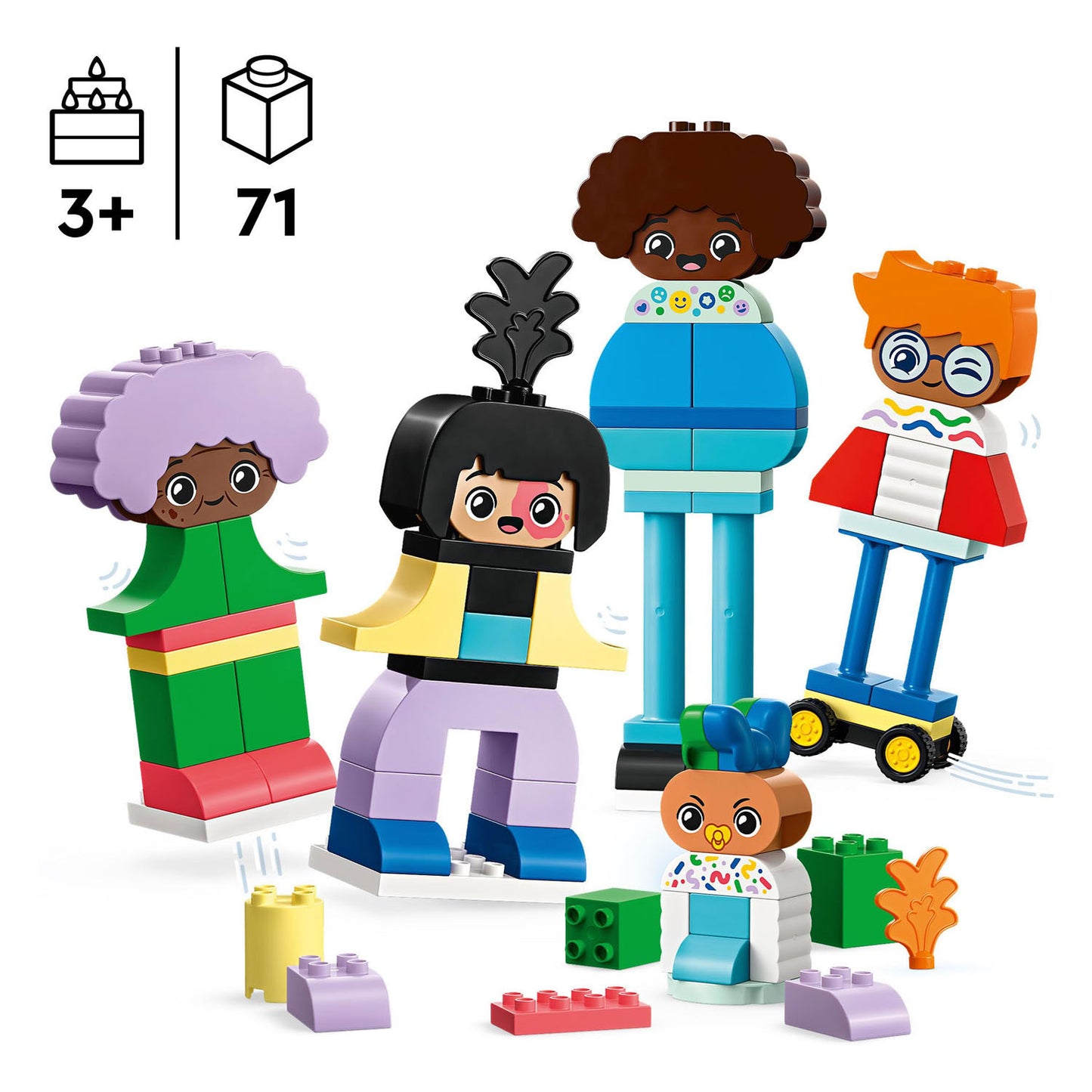 Lego Duplo LEGO DUPLO Town 10423 Mensen en Hun Emoties