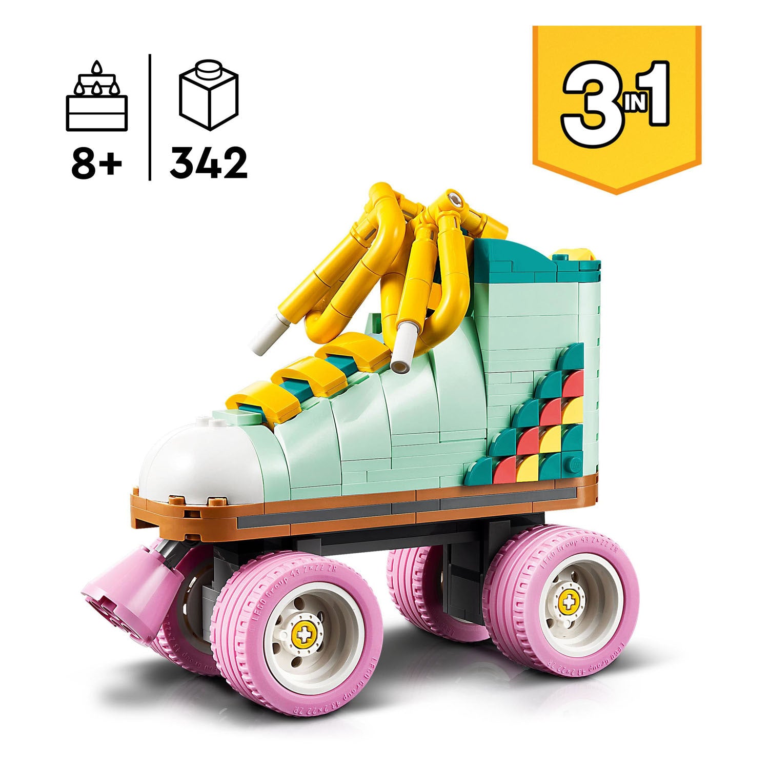 Lego creator 3in1 retro rolschaats - 31148