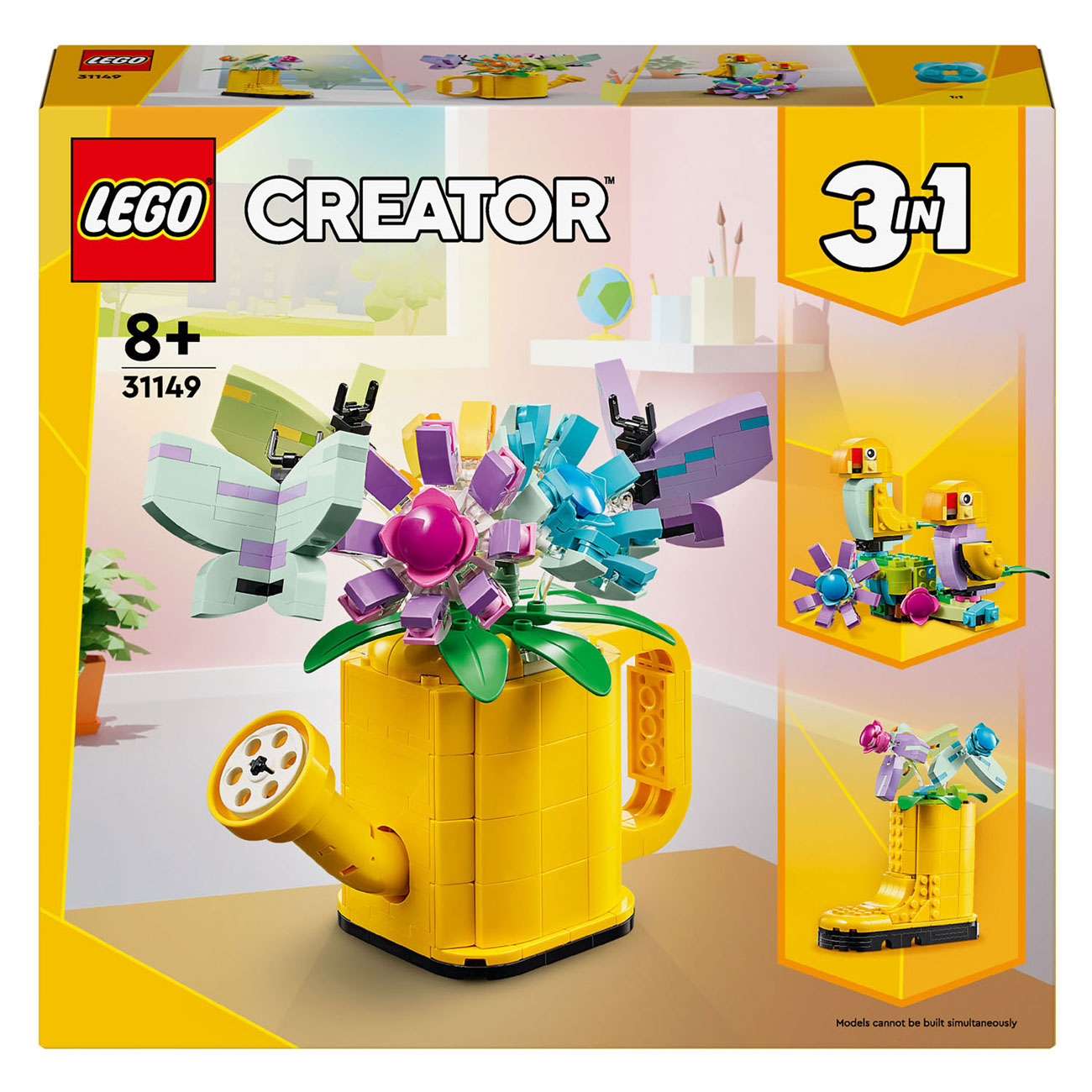 Lego creator 31149 bloemen in gieter