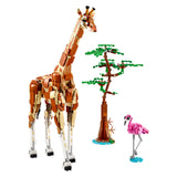 Lego creator 3in1 safaridieren speelgoed set met giraffe, gazelles en leeuw 31150 - afbeelding 3