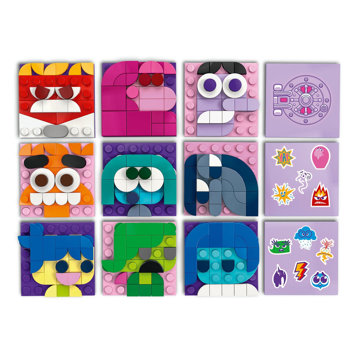Lego disney pixar - inside out 2 humeurkubussen constructiespeelgoed (43248)