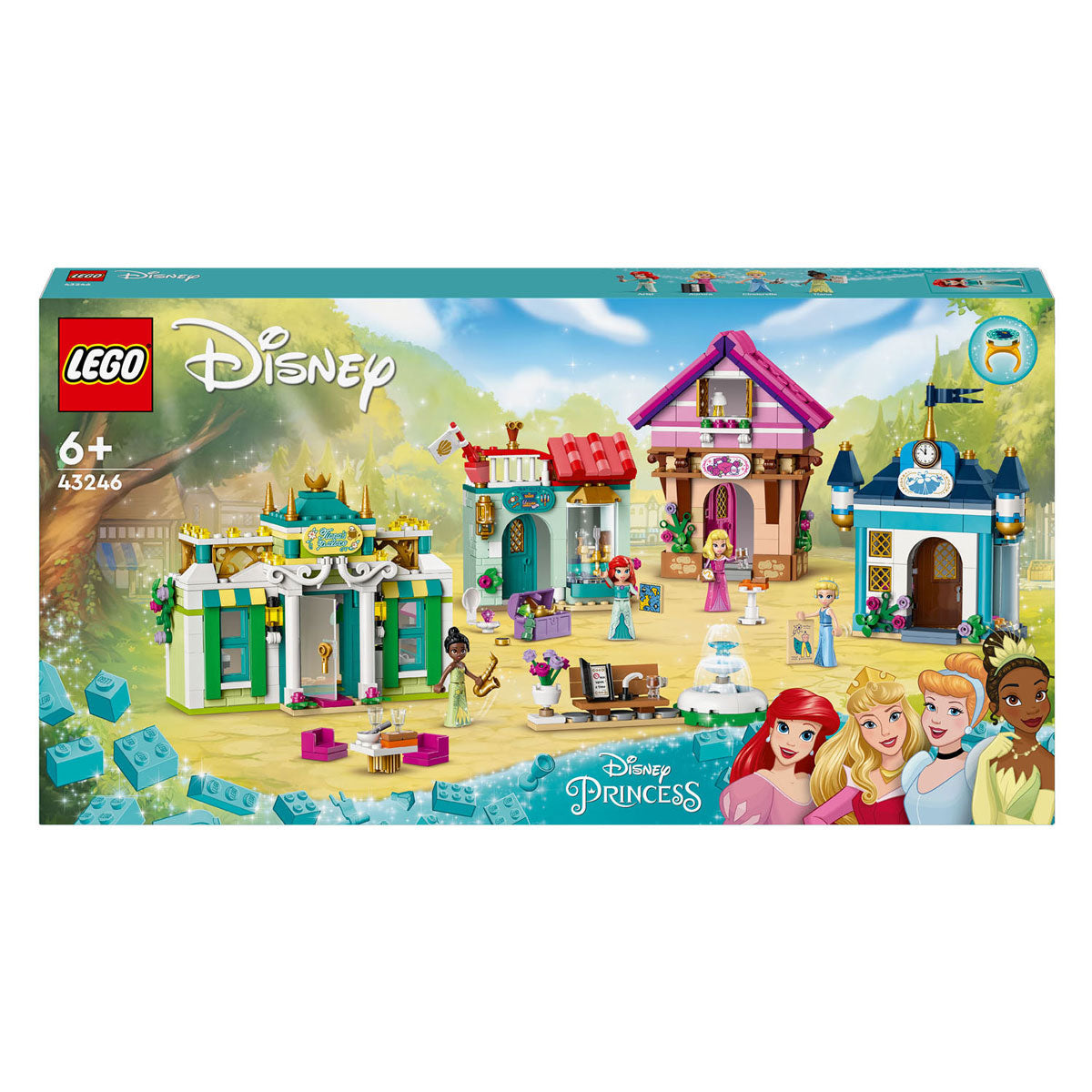 Lego disney princess - marktavonturen constructiespeelgoed