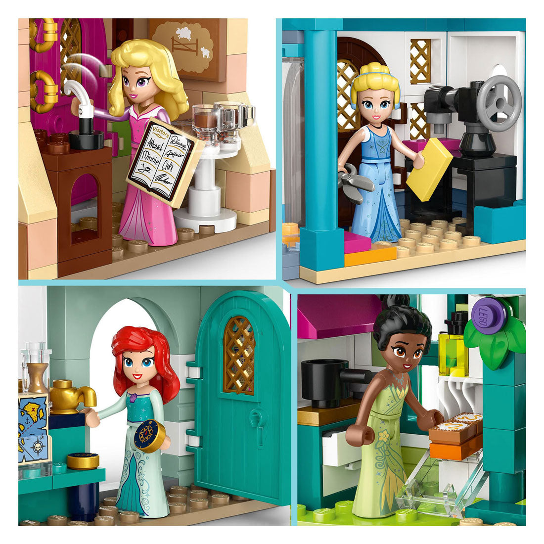 Lego disney princess - marktavonturen constructiespeelgoed
