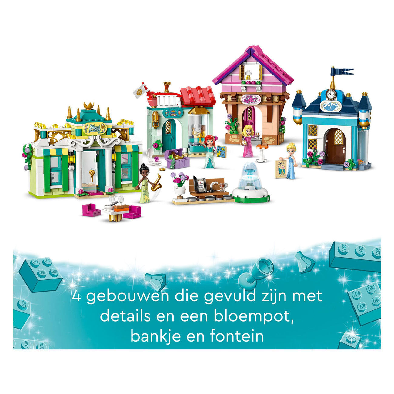 Lego disney princess - marktavonturen constructiespeelgoed