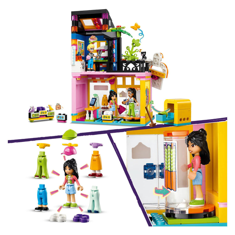 Lego friends - vintage kledingwinkel constructiespeelgoed (42614)