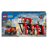Lego LEGO City 60414 Brandweerkazerne en Brandweerauto