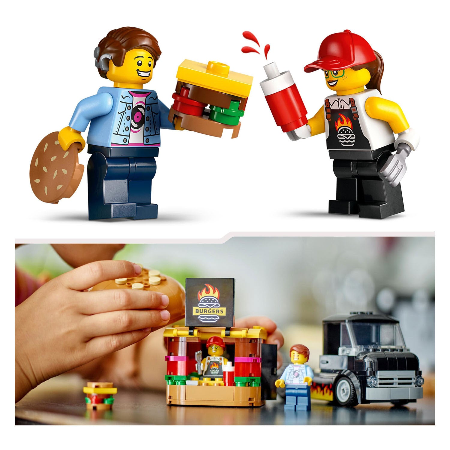 Lego city hamburgertruck - 60404