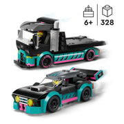 Lego LEGO City 60406 Raceauto en Transporttruck - afbeelding 3