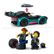 Lego LEGO City 60406 Raceauto en Transporttruck - afbeelding 4