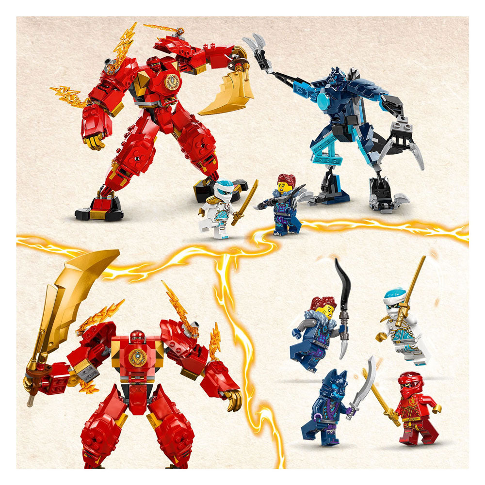 Lego ninjago 71808 kais elementaire vuurmecha
