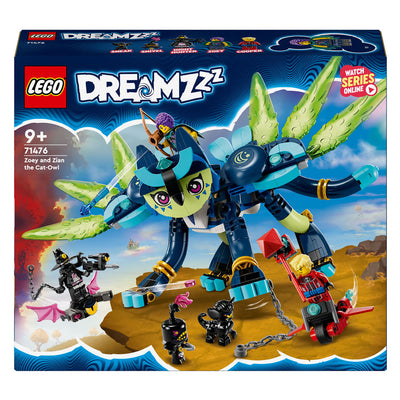 Lego dreamzzz - zoey en zian de kattenuil constructiespeelgoed (71476)