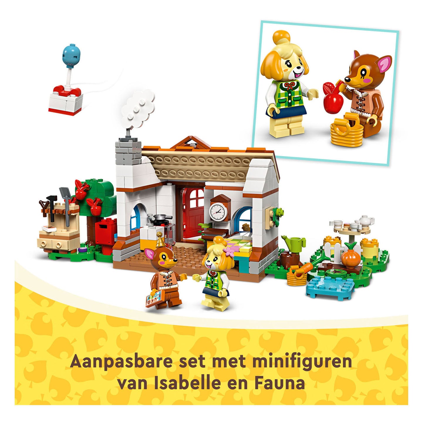 Lego LEGO Animal Crossing 77049 Isabelle op Visite