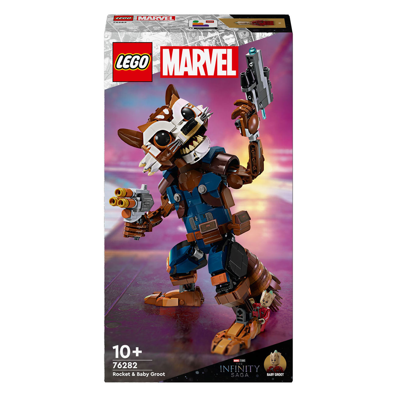 Lego LEGO Super Heroes 76282 Rocket en Baby Groot