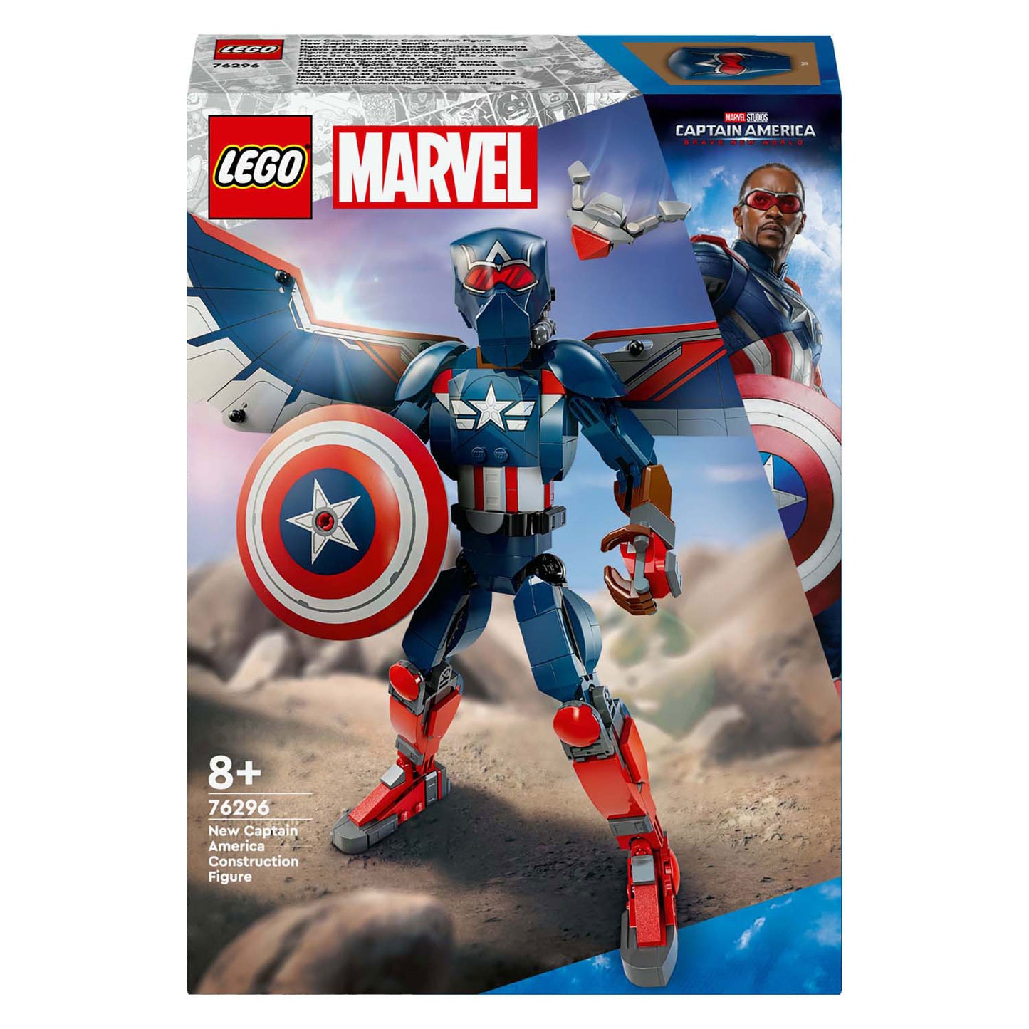 Lego lego 76296 captain america bouwfiguur