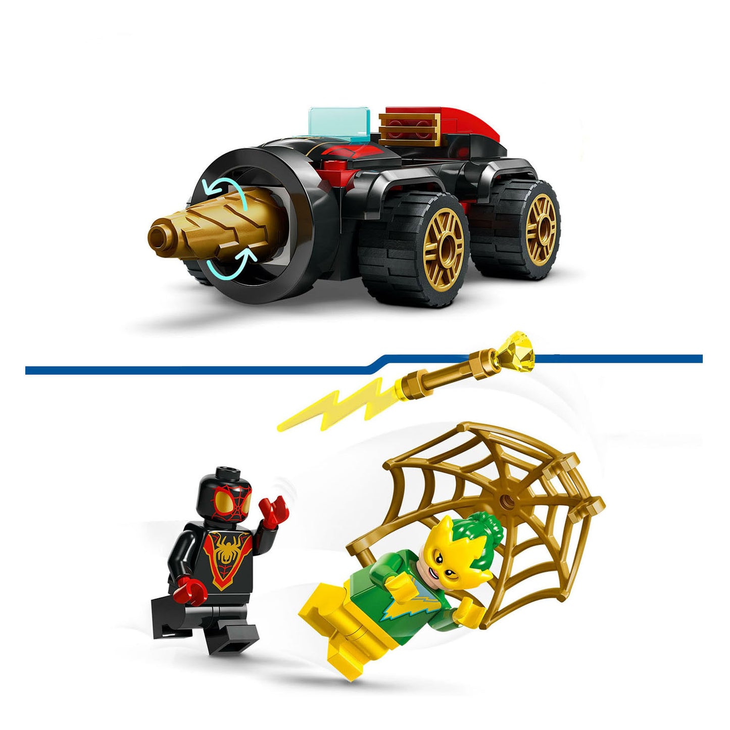 Lego Spidey 10792 Drill Spinning Vehicle