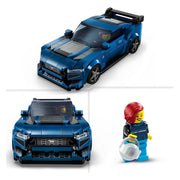 Lego speed champions 76920 ford mustang dark horse sportwagen - afbeelding 4