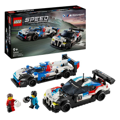 Lego speed champions - bmw m4 gt3 bmw m hybrid v8 racewagens constructiespeelgoed (76922)