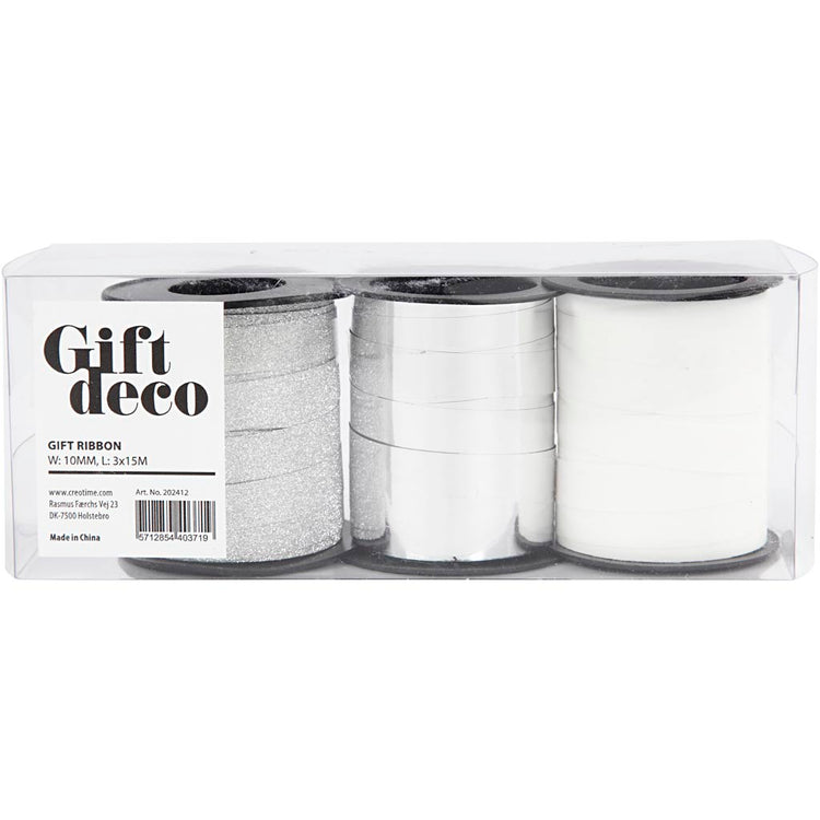 Https: www.cchobby.nl cadeaulint-b-10-mm-zilver-glitter-zilver-wit-3x15-m-1-doos