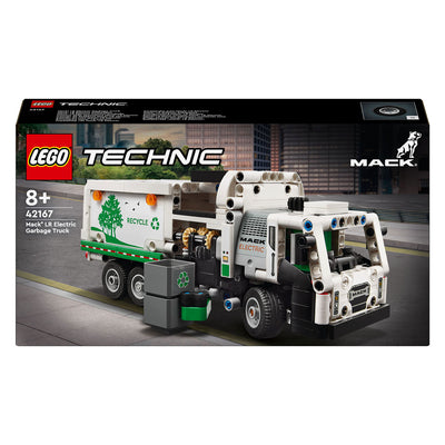 Lego technic mack lr electric vuilniswagen - 42167
