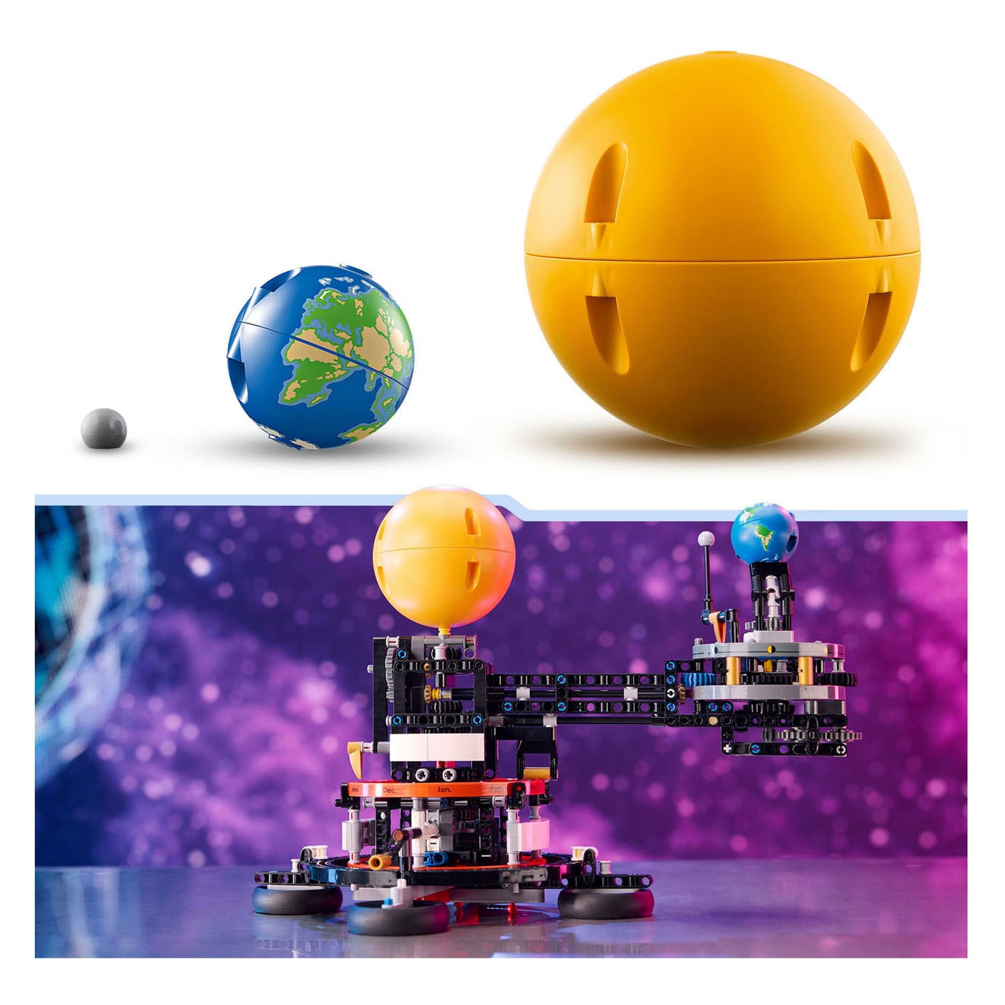 Lego LEGO Technic 42179 De Aarde en de Maan in Beweging