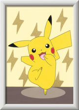 Ravensburger creart schilderen op nummer - pikachu pose - afbeelding 2