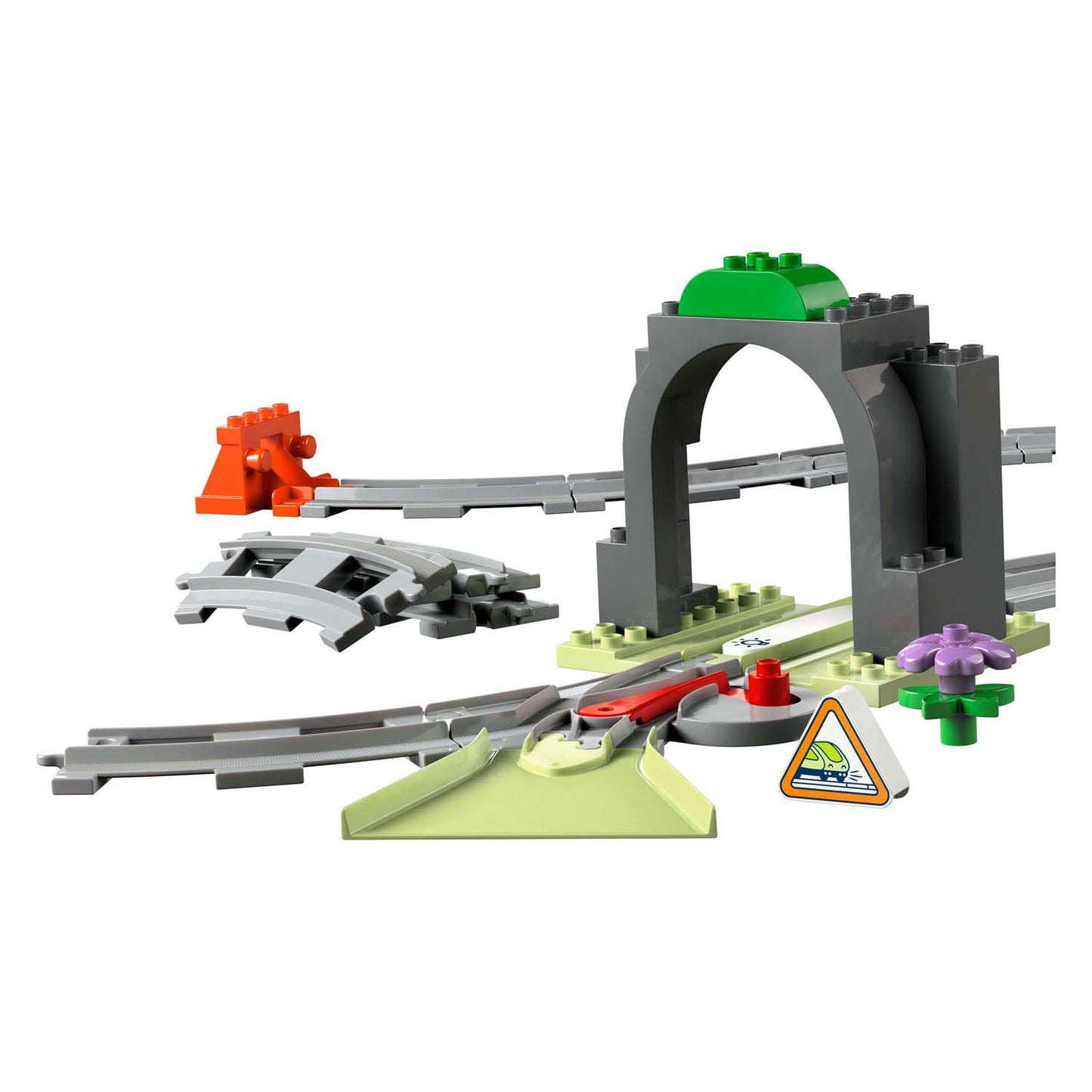 Lego lego duplo town 10425 treintunnel en rails uitbreidingsset