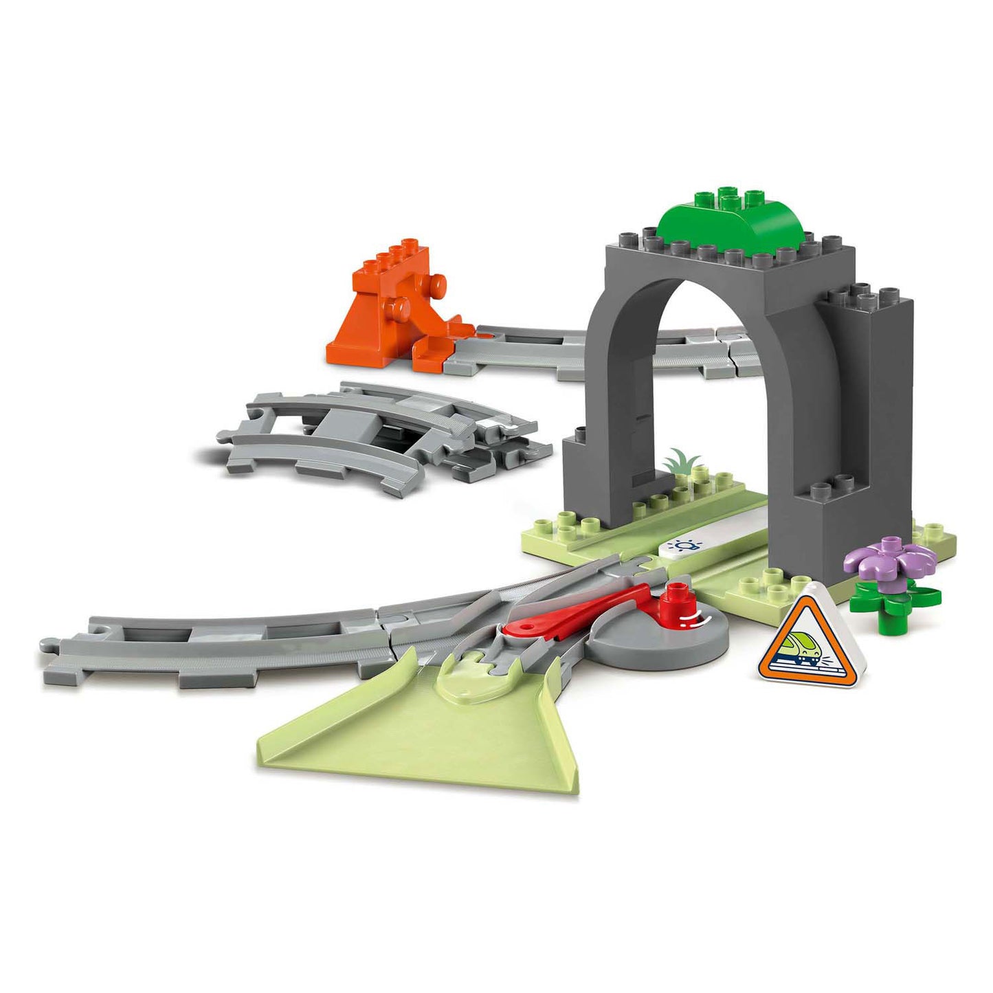 Lego lego duplo town 10425 treintunnel en rails uitbreidingsset