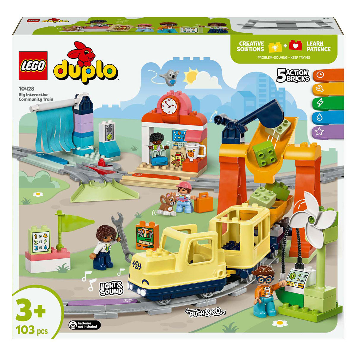 Lego lego duplo town 10428 grote interactieve buurttrein