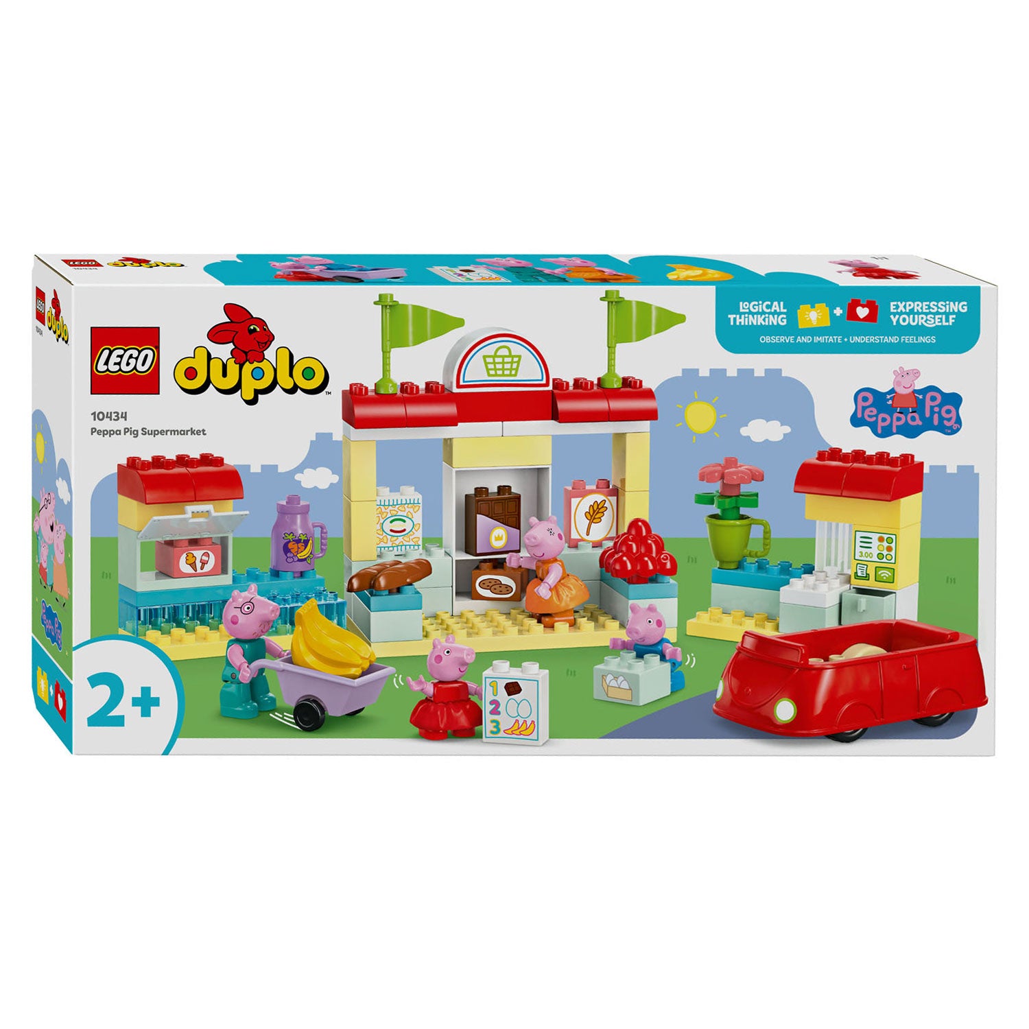 Lego duplo 10434 peppa big supermarkt