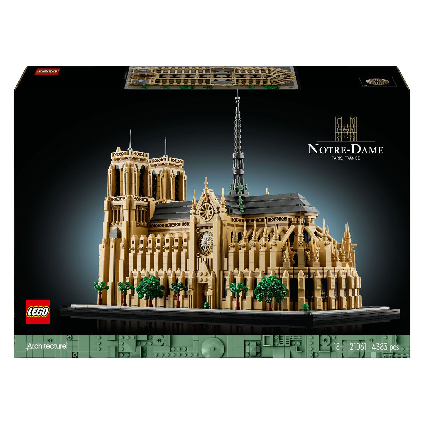 Lego architecture - notre-dame van parijs constructiespeelgoed (21061)