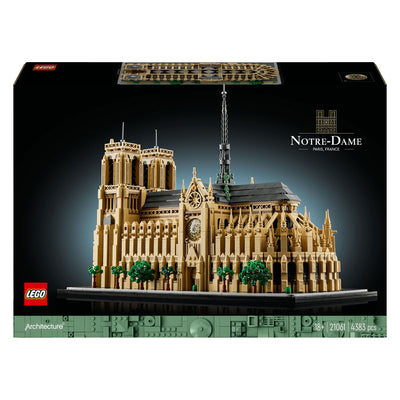 Lego architecture - notre-dame van parijs constructiespeelgoed (21061)