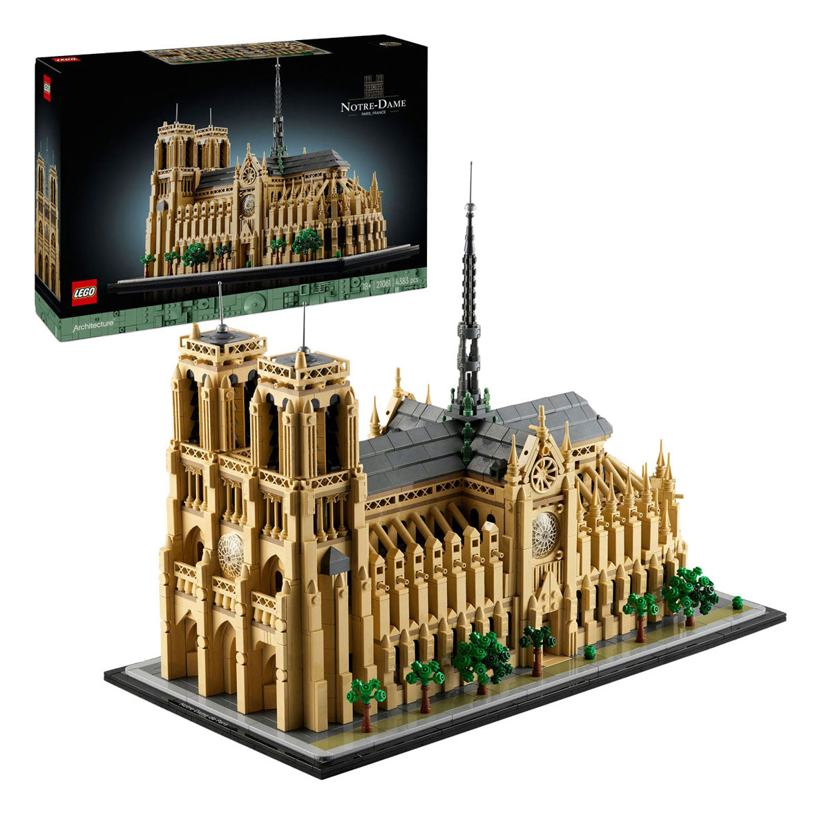 Lego architecture - notre-dame van parijs constructiespeelgoed (21061)