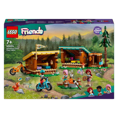 Lego friends 42624 avonturenkamp knusse boshutten