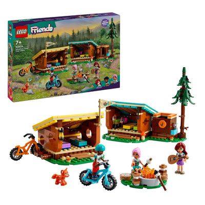 Lego friends 42624 avonturenkamp knusse boshutten